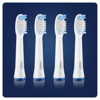 Oral-B Braun Pulsonic Clean suku uzgaļi 4 gab. balti