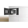 Iebūvējamā solo mikroviļņu krāsns Bosch Serie 6 BFL524MB0 — 800 W, 20 L, grils, skārienvadība un rotācijas regulators, melna