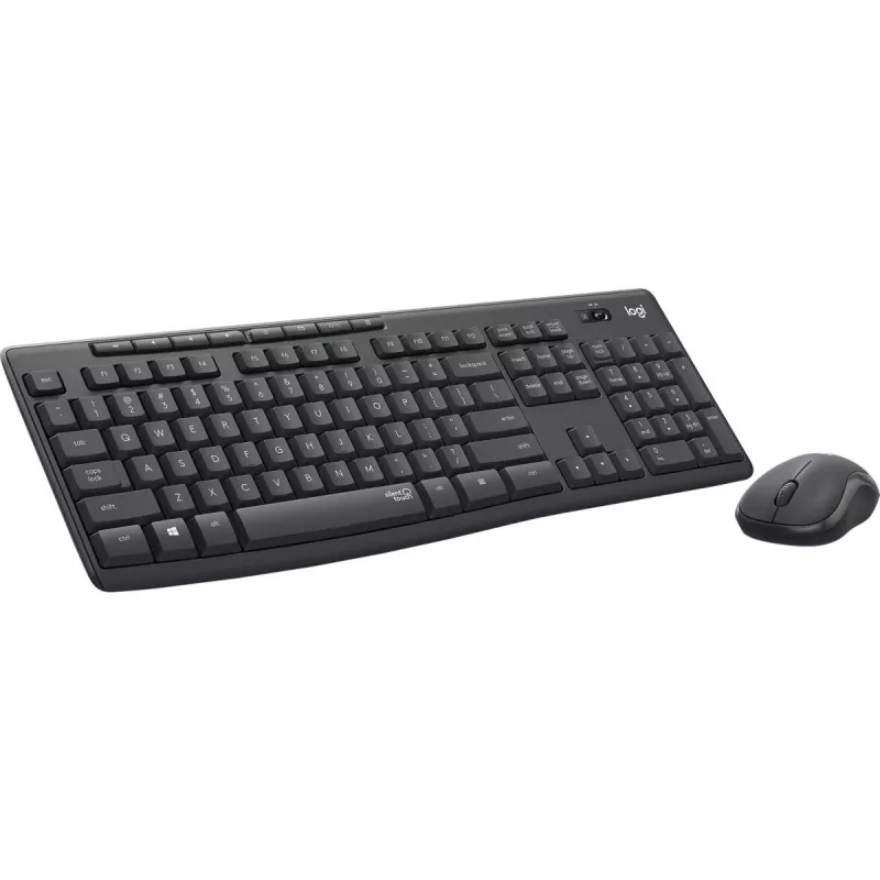 Logitech MK295 Klusais Bezvadu Komplekts Grafīts QWERTY Somu