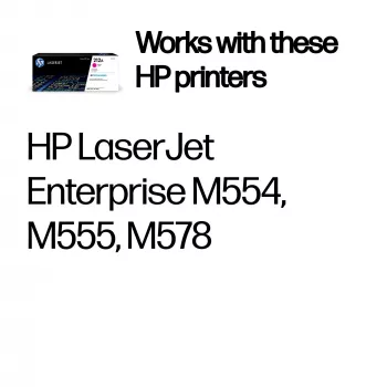 HP 212A fuksīna oriģinālā lāzerprintera tonera kasetne