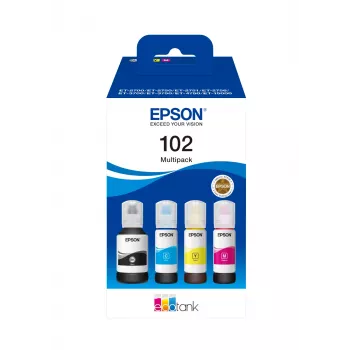 Epson 102 4er-Pack melna + krāsu T03R6 C13T03R640