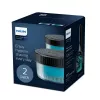 Philips Quick Clean Pod Kasetne CC12/50 2 iepakojums tīrīšanas kasetnes elektrisko skuvekļu galviņām