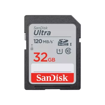 WESTERN DIGITAL SanDisk Ultra 32GB SDHC atmiņas karte Class 10 UHS-I 120MB/s (SDSDUN4-032G-GN6IN)