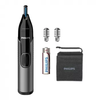 Philips 3000 sērijas deguna matu trimmeris NT3650/16 Mazgājams deguna, ausu un uzacu trimmeris ar 2 ķemmītēm