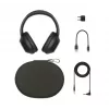 Sony WH-1000XM4 Bezvadu Austiņas Ar Aktīvo Trokšņu Slāpēšanu, Bluetooth, USB Type-C, Melnas