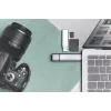 DIGITUS DA-70886 Kombinētais karšu lasītājs USB-C + USB 3.0, 1x SD, 1x MicroSD, 1x USB 3.0, pelēks