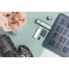 DIGITUS DA-70886 Kombinētais karšu lasītājs USB-C + USB 3.0, 1x SD, 1x MicroSD, 1x USB 3.0, pelēks