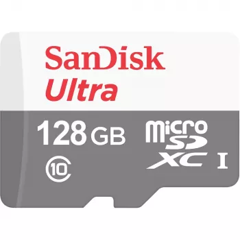 Atmiņas karte SanDisk Ultra 128 GB MicroSDXC Class 10 SDSQUNR-128G-GN6MN