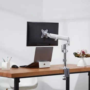 LogiLink BP0087 monitora stiprinājums 81.3 cm (32 collas) sudraba krāsā