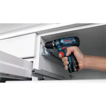 Bosch Akumulatora skrūvgriezis 12 V Li-Ion 1300 RPM Melns, Zils, Sarkans