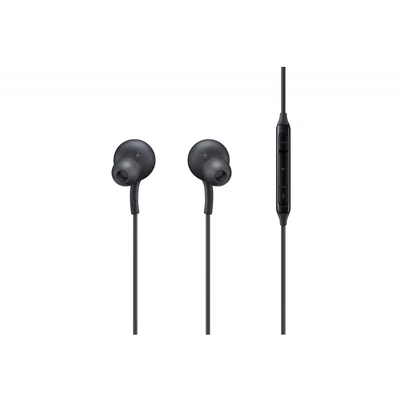 Samsung EO-IC100 vadu austiņas iebūvētam mikrofonam/mūzikai USB Type-C melnas