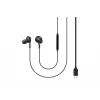 Samsung EO-IC100 vadu austiņas iebūvētam mikrofonam/mūzikai USB Type-C melnas