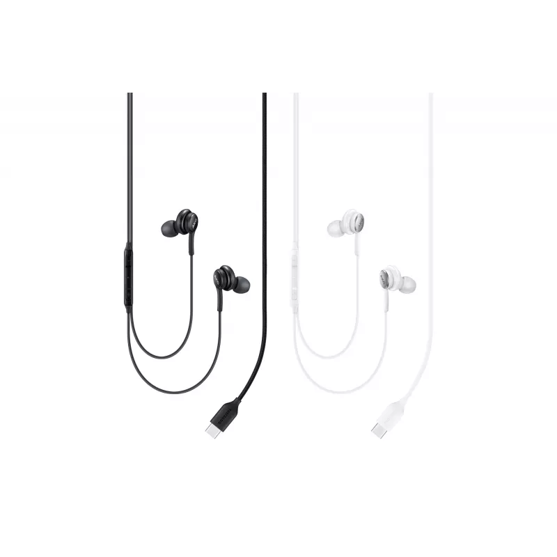 Samsung EO-IC100 vadu austiņas iebūvētam mikrofonam/mūzikai USB Type-C melnas