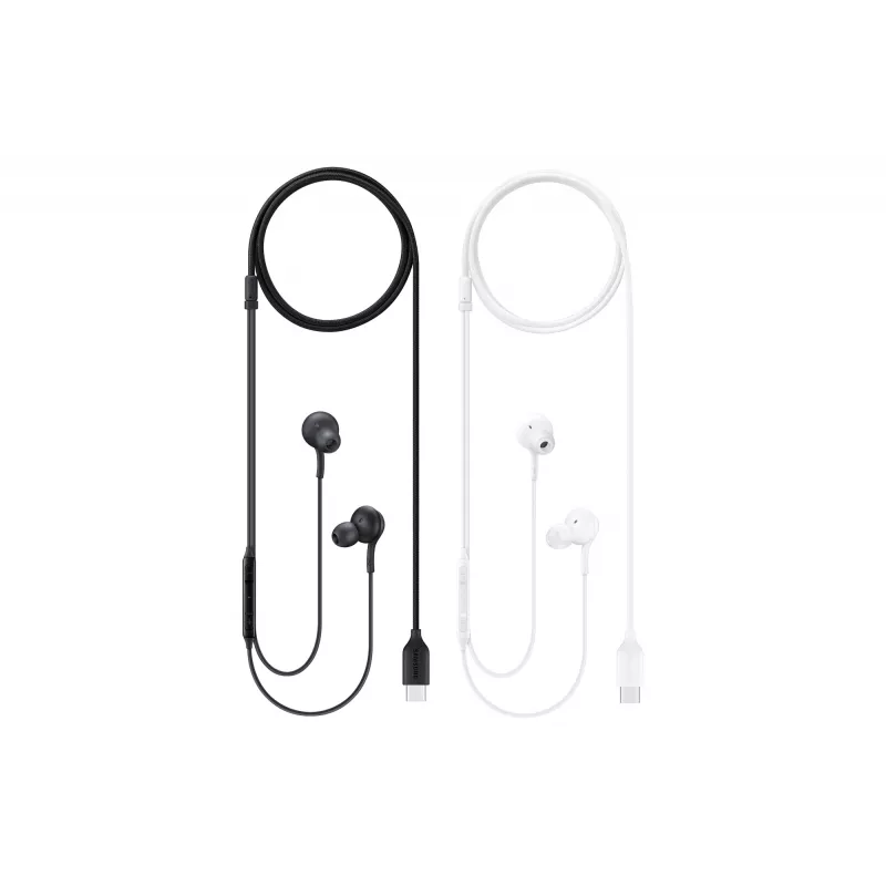 Samsung EO-IC100 vadu austiņas iebūvētam mikrofonam/mūzikai USB Type-C melnas
