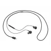 Samsung EO-IC100 vadu austiņas iebūvētam mikrofonam/mūzikai USB Type-C melnas