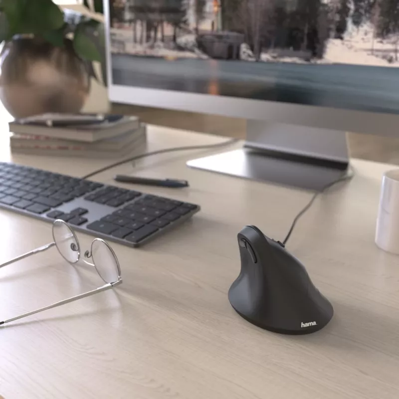 Hama EMC-500 optiskā pele labai rokai USB Type-A 1800 DPI