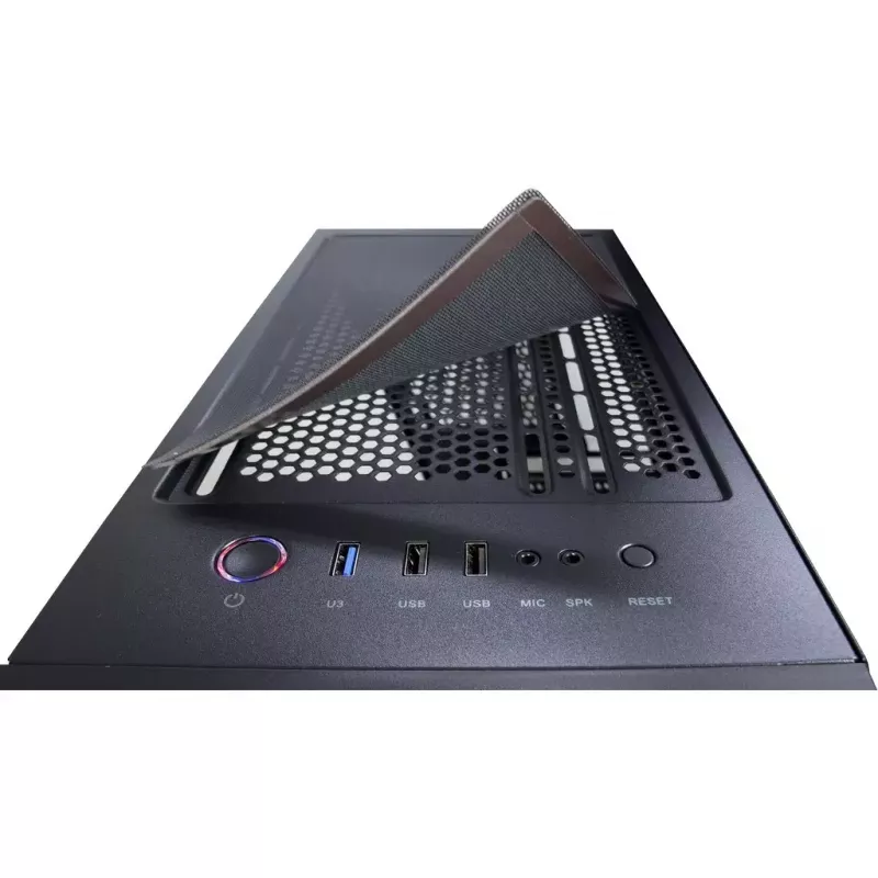 Korpuss Inter-Tech C-303 Mirror Full Tower Melns