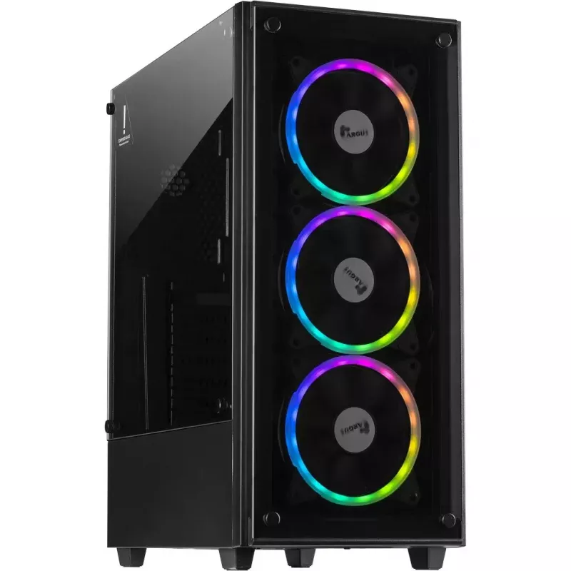 Korpuss Inter-Tech C-303 Mirror Full Tower Melns