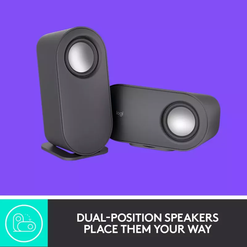 LOGITECH Z407 Bluetooth datora skaļruņi ar zemfrekvenču skaļruni un bezvadu vadību