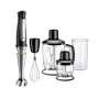 Braun MultiQuick 7 MQ 7045X 1.25 L rokas blenderis 1000 W Melns, Nerūsējošs tērauds