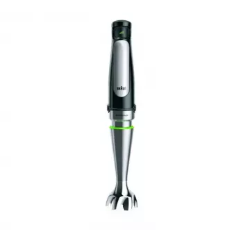 Braun MultiQuick 7 MQ 7045X 1.25 L rokas blenderis 1000 W Melns, Nerūsējošs tērauds