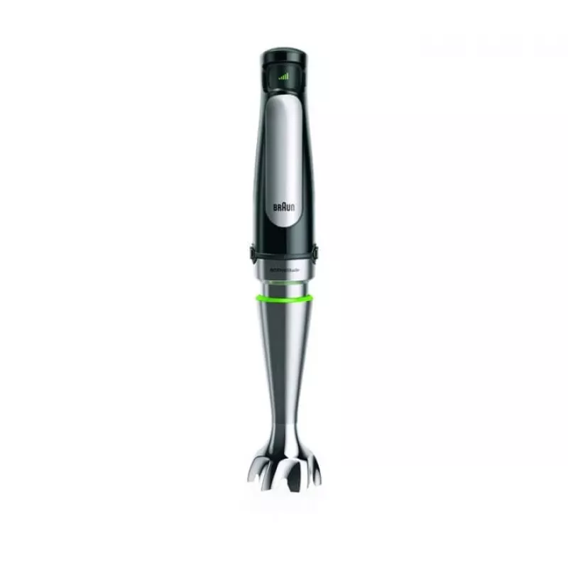 Braun MultiQuick 7 MQ 7045X 1.25 L rokas blenderis 1000 W Melns, Nerūsējošs tērauds