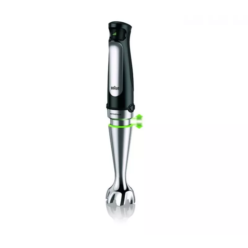 Braun MultiQuick 7 MQ 7045X 1.25 L rokas blenderis 1000 W Melns, Nerūsējošs tērauds