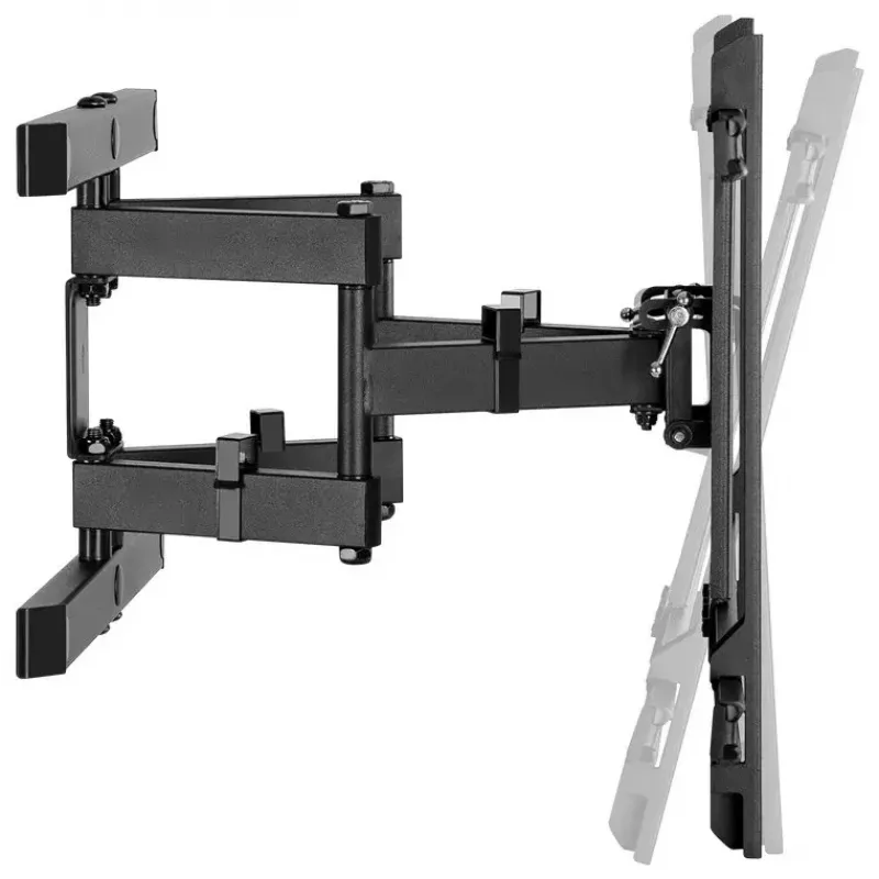 Goobay TV sienas stiprinājums Pro FULLMOTION (XL) 60 kg 43-100 collas