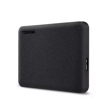 Toshiba Canvio Advanced 2TB ārējais cietais disks - USB 3.2 Gen 1 - 2,5 collu melns