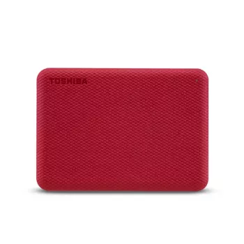 Toshiba Canvio Advanced ārējais cietais disks 2.5 inch 4TB USB 3.2 Gen 1 sarkans
