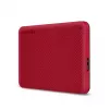 Toshiba Canvio Advanced ārējais cietais disks 2.5 inch 4TB USB 3.2 Gen 1 sarkans