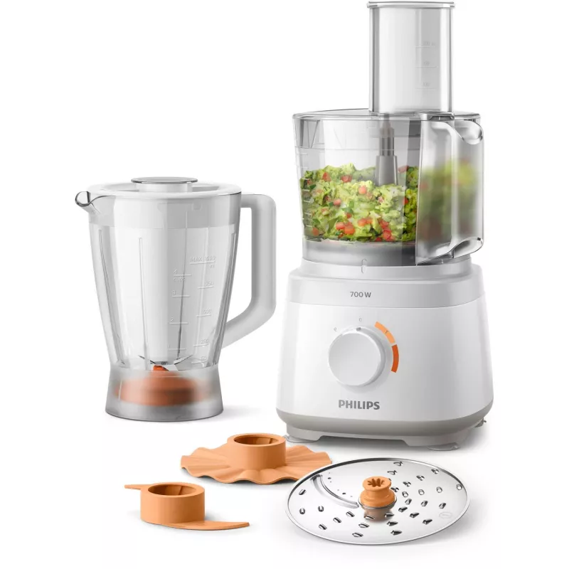 Philips Daily Collection HR7320/00 virtuves kombains 700 W 2,1 L balts