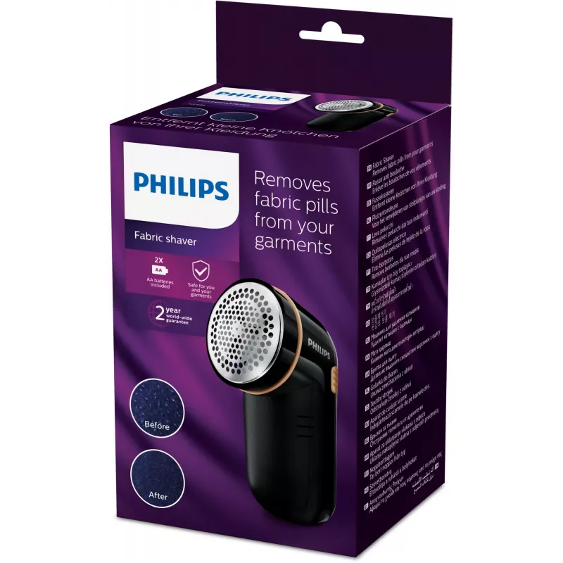 Philips GC026/80 Auduma skuveklis, melns