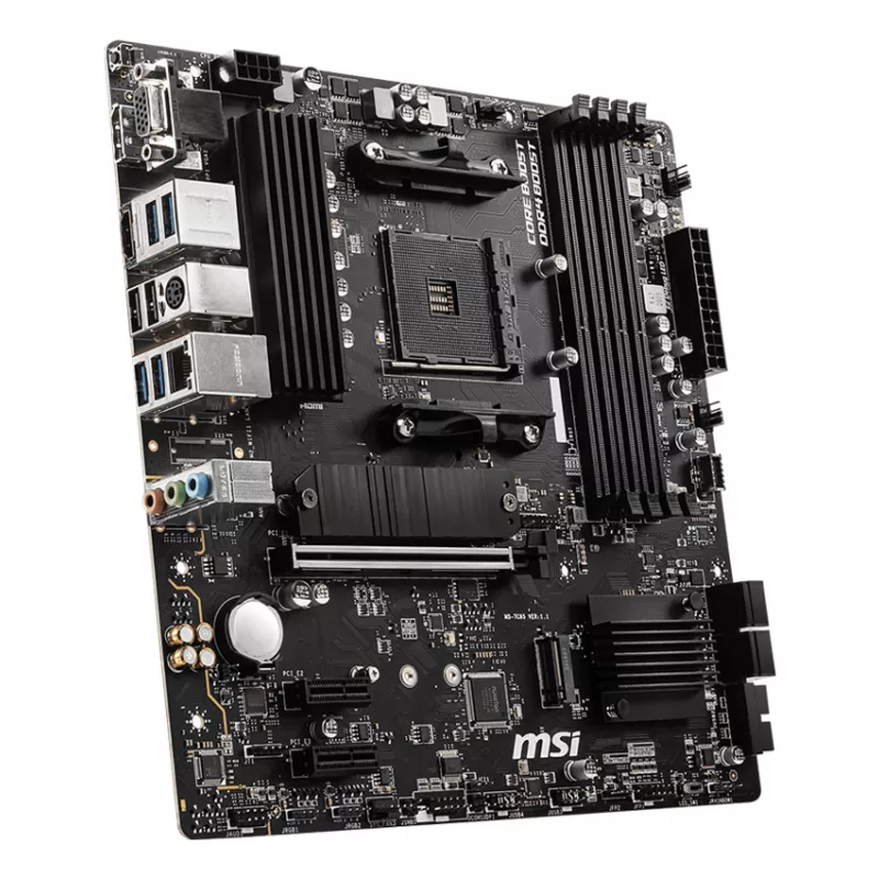 MSI B550M PRO-VDH mātesplate AMD B550 Socket AM4 micro ATX