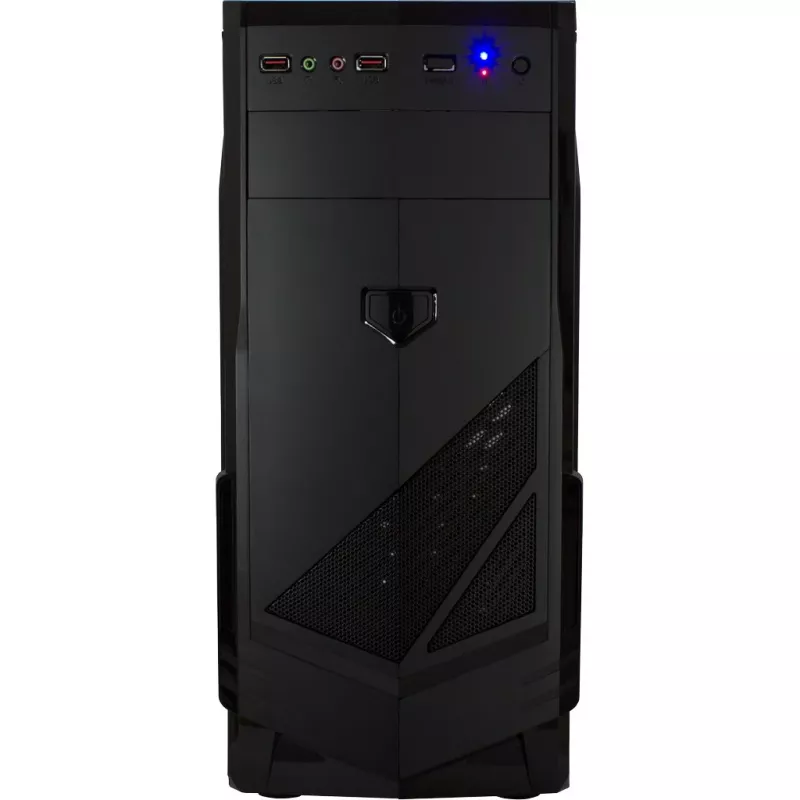 PC korpuss Inter-Tech B-30 Midi Tower Melns