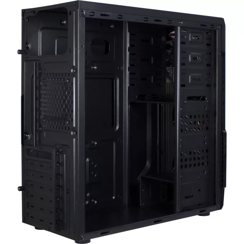 PC korpuss Inter-Tech B-30 Midi Tower Melns