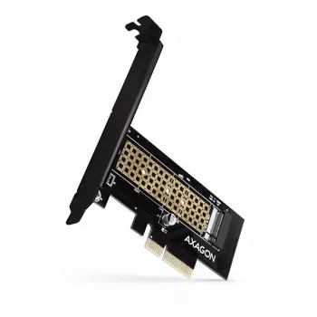 AXAGON ECO PCEM2-N PCIe NVMe M.2 adapteris iekšējais PCI-Express x4 NVMe M.2 SSD diska pieslēgšanai datoram