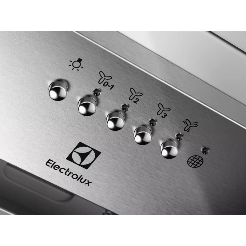 Electrolux LFG716X Iebūvējamā tvaika nosūcējs, nerūsējošais tērauds, 580 m³/h