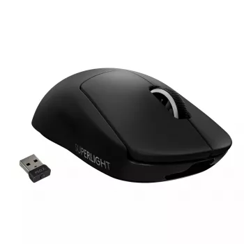 Logitech Gaming Pele Pro X Superlight Bezvadu - Melna