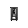 PC korpuss DeepCool MACUBE 110 Midi Tower Melns — microATX/Mini-ITX, rūdīts stikls, atbalsta GPU 320 mm, CPU dzesētājs 165 mm