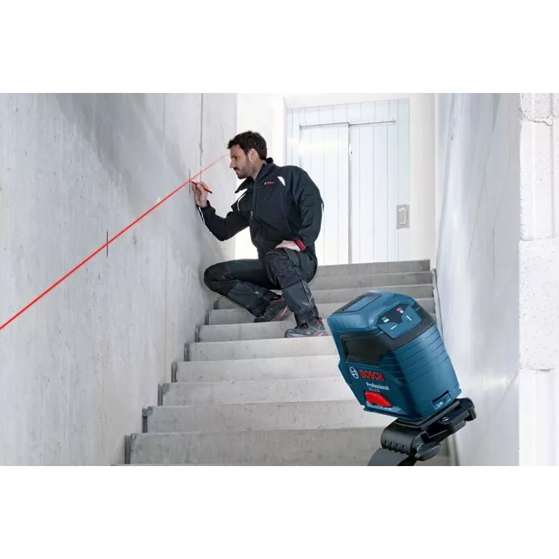 Bosch GLL 2-10 Professional pašizlīmeņojošs līniju lāzers, 10 m (0601063L00)