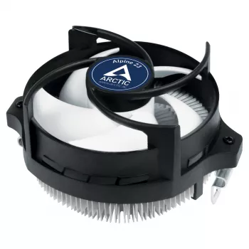 ARCTIC Alpine 23 - Kompakts AMD CPU dzesētājs, 9 cm ventilators, alumīnijs, melns