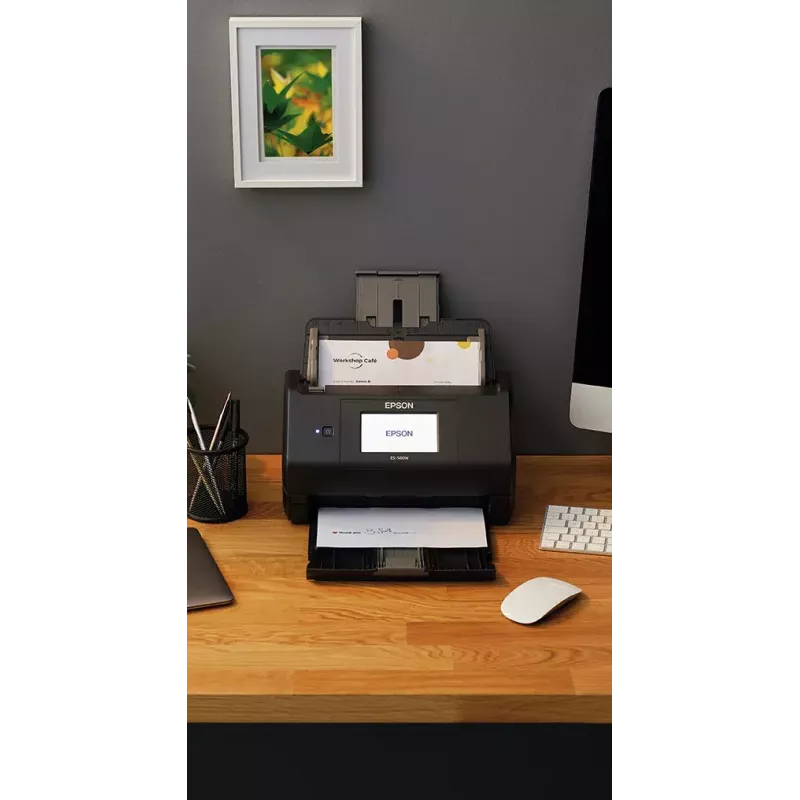 Epson WorkForce ES-580W lokšņu skeneris A4, 600 x 600 DPI, melns