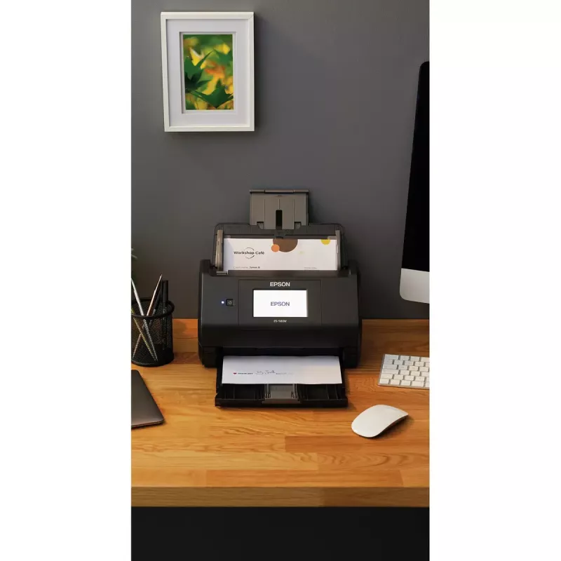 Epson WorkForce ES-580W lokšņu skeneris A4, 600 x 600 DPI, melns