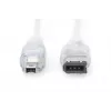 DIGITUS IEEE 1394a interfeisa karte, PCI-E, 3 porti: 1x ārējais 1394mini, 2x ārējie 1394a porti