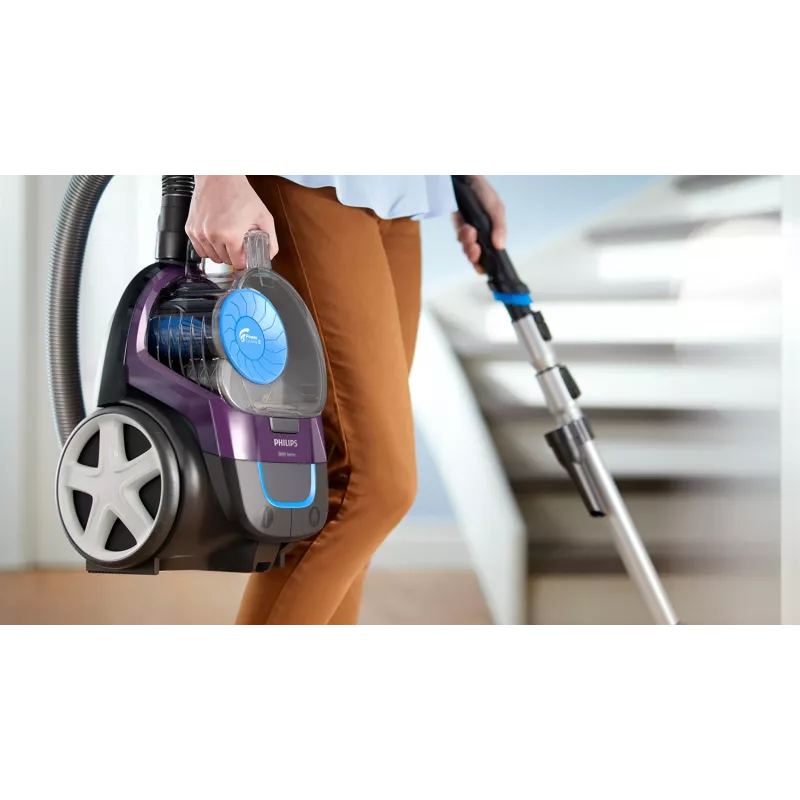 Philips 3000 sērijas FC9333/09 putekļsūcējs 1.5 L, cilindrisks, sausā tīrīšana, 900 W, bezmaiss