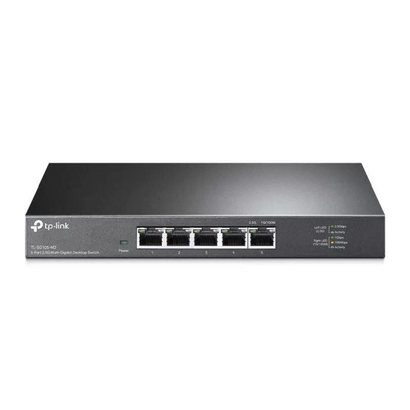 Nepārvaldāms slēdzis TP-Link TL-SG105-M2 5-portu 2.5G galda slēdzis