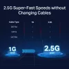 Nepārvaldāms slēdzis TP-Link TL-SG105-M2 5-portu 2.5G galda slēdzis