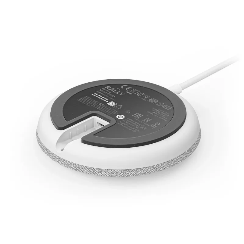 Logitech Rally Mic Pod, balts