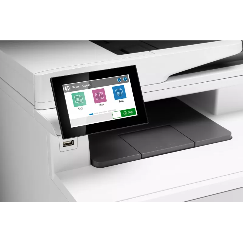 HP Color LaserJet Enterprise MFP M480f, lāzerkrāsu, 600 x 600 DPI, A4, tiešā drukāšana, balts, melns